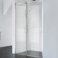 Душевая дверь BelBagno Acqua 140 ACQUA-BF-1-140-C-Cr профиль хром стекло прозрачное