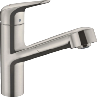 Смеситель для кухни Hansgrohe Focus M42 71814800, сталь