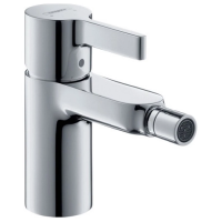Смеситель Hansgrohe Metris S 31261000 для биде, с донным клапаном, хром