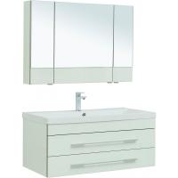 Комплект мебели для ванной Aquanet Верона 100 287649 подвесной Белый
