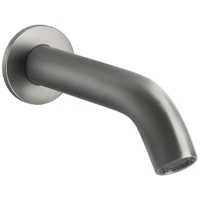 Излив для ванны Gessi Gessi316 54008#239 172 мм, цвет STEEL BRUSHED