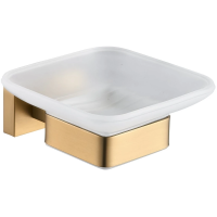 Мыльница Shevanik SG56G SG5603G золотой сатин