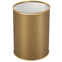 Мусорное ведро 7,5л, золото Geralis Punto M-PGG-S