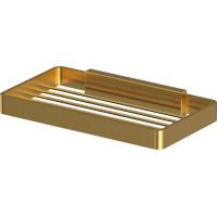 Мыльница WHITECROSS Cubo CU2424GLB брашированное золото