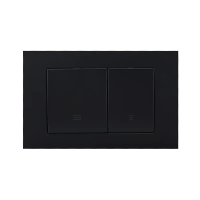 Клавиша для инсталляции Olive's Porto PR412B черная матовая