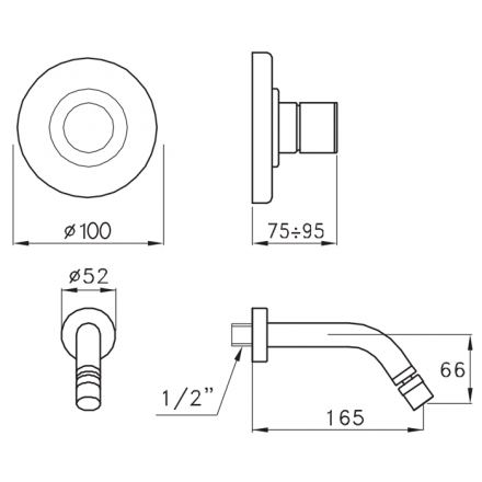 смеситель для раковины stella lucilla ll 01411 cr00