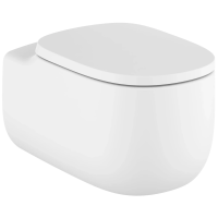Унитаз подвесной Roca Beyond 3460B7620 безободковый, белый матовый