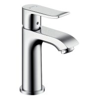 Смеситель для раковины 100 с донным клапаном Hansgrohe Metris 31088000