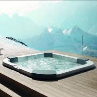 Jacuzzi Jacuzzi Santorini Pro Winter pro kit 230x230см, встраиваемый, для установки на улицу