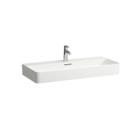 Раковина Laufen Val 8.1028.7.400.104.1 подвесная/накладная 95x42 см, белая с LCC
