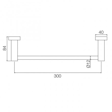 Полотенцедержатель Fima Carlo Frattini Rotola F6000/30CR