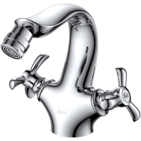 Смеситель D&K Hessen.Documenta DA1212201 для биде, без донного клапана, хром