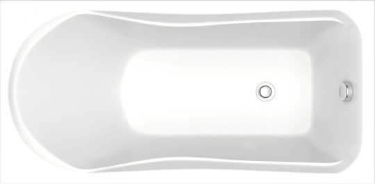 акриловая ванна bas бриз 150x75 без гидромассажа