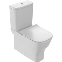 Унитаз напольный Jacob Delafon Struktura UJI102-00 безободковый, без бачка, без сиденья, белый