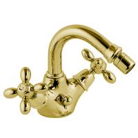 Смеситель Fima Carlo Frattini Olivia F5022OR для биде, на 1 отв., с донным клапаном, золото