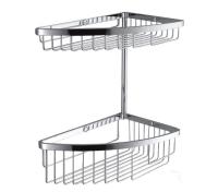 Colombo Design Angolari двойная полка, хром