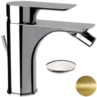 Смеситель Remer Infinity I20VO для биде, с донным клапаном, бронза