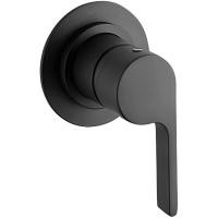 Смеситель для душа Webert DoReMi DR880101560 цвет черный матовый