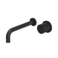 STELLA Stella Sirius Смеситель для раковины, встраиваемый, излив: 20см., цвет: черный матовый