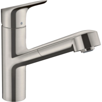 Смеситель для кухни Hansgrohe Focus M43 71842800, сталь