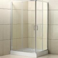 Душевой уголок BelBagno Uno 120х100 UNO-195-AH-2-120/100-C-Cr профиль хром стекло прозрачное