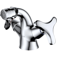 Смеситель D&K Hessen.Goethe DA1382241 для биде, без донного клапана, хром