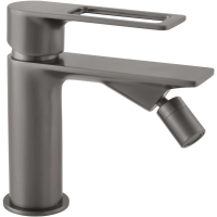 Смеситель Rav Slezak Nil NL244.5MG для биде, без донного клапана, оружейная сталь матовый