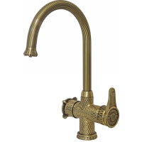 Смеситель для кухни с подключением к фильтру ZorG Antic A 51 KF-BR