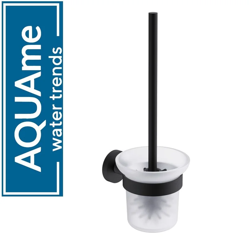 Ёршик для унитаза AQUAme Trento подвесной AQM7214MB