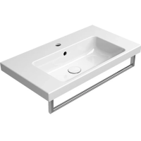 Раковина GSI Norm 8637111 подвесная, 70x40 см, Bianco lucido (Белый глянец)