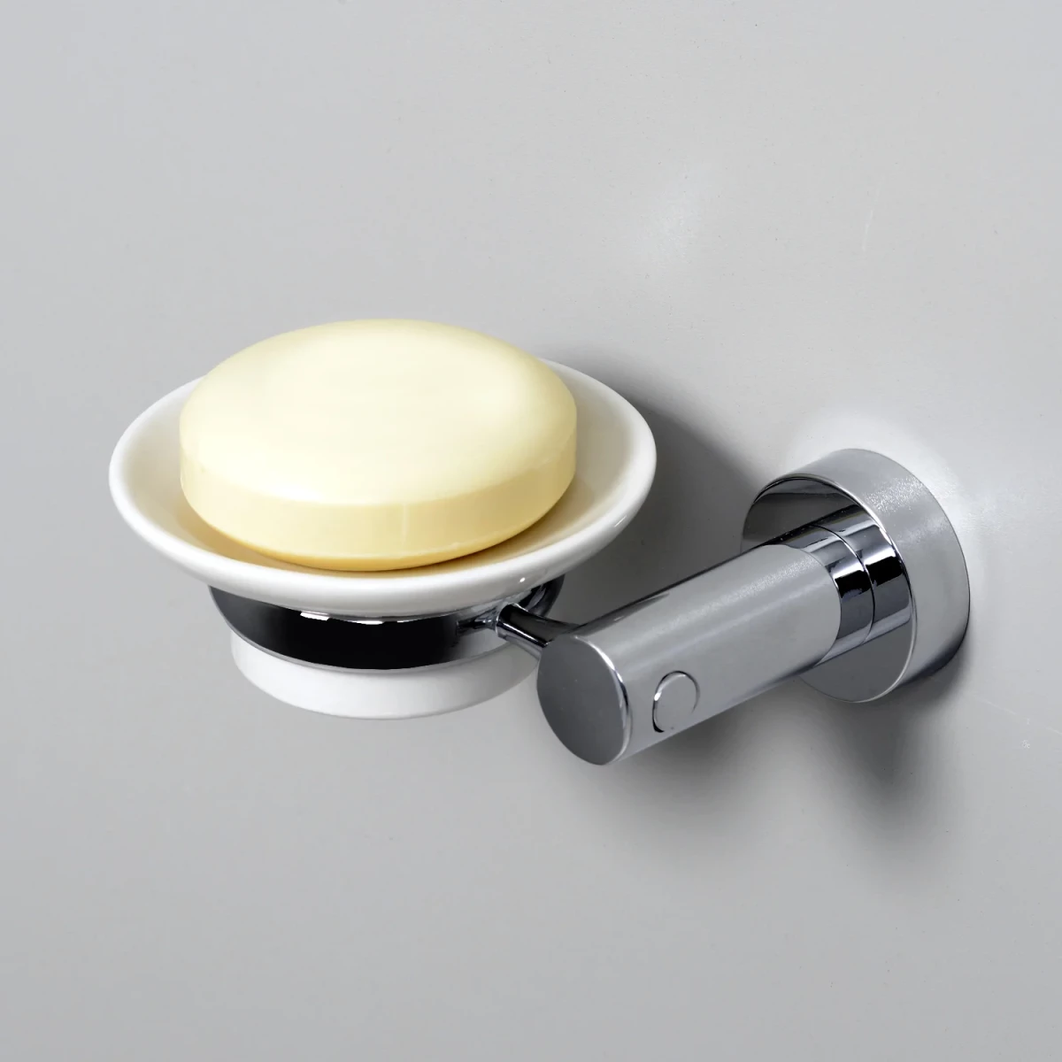 Мыльница WasserKRAFT K-28229 цвет хром | белый