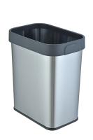 Мусорное ведро Weltwasser WW Solid MT 12L хром матовый