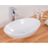Раковина накладная BelBagno 52 см, BB1147, белая