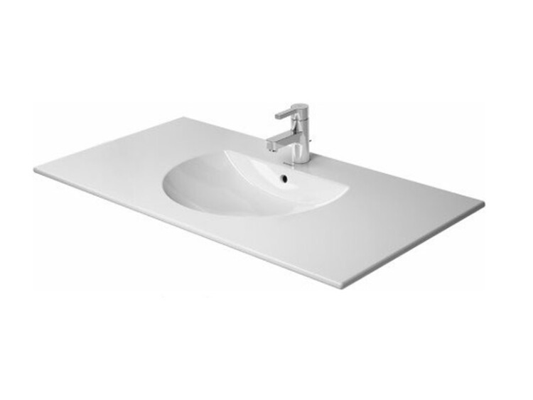 Раковина в ванную накладная/полувстраиваемая 103 см Duravit Darling New 04991000001