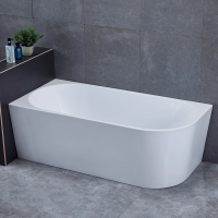 Акриловая ванна Vincea VBT-402-1600L 160x75 см L, угловая, белый