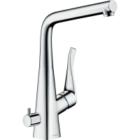 Смеситель для кухни Hansgrohe Metris M71 14888000, хром