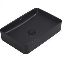 Раковина 51x34.5 см Abber Rechteck AC2207MB, черный матовый