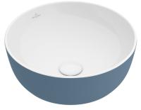 Раковина Villeroy & Boch Artis 417943BCW2 накладная, 43x43xh12,5см, Ocean