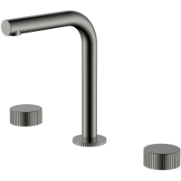 Смеситель для раковины Boheme Stick Linea 152-GM.3 графит матовый