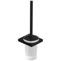 Ёршик Kludi Vela C 3197439 настенный, черный матовый