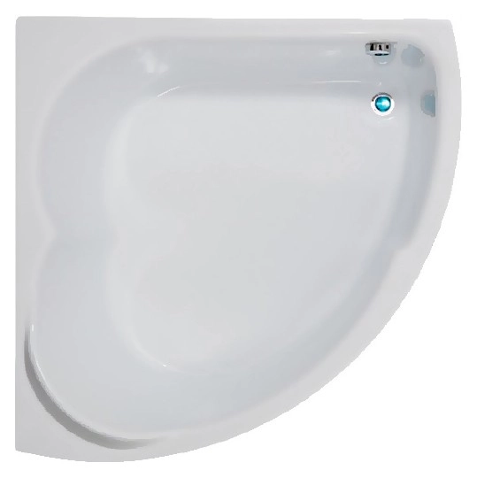 акриловая ванна aquanet fregate 120x120 00203935