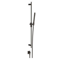 Душевая стойка Gessi INVERSO RIGATO 73541#707 цвет-black metal brushed PVD
