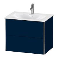 Duravit XSquare Тумба подвесная под раковину # 234473, 2 яшика, 560x710x478мм, цвет Night Blue SaM