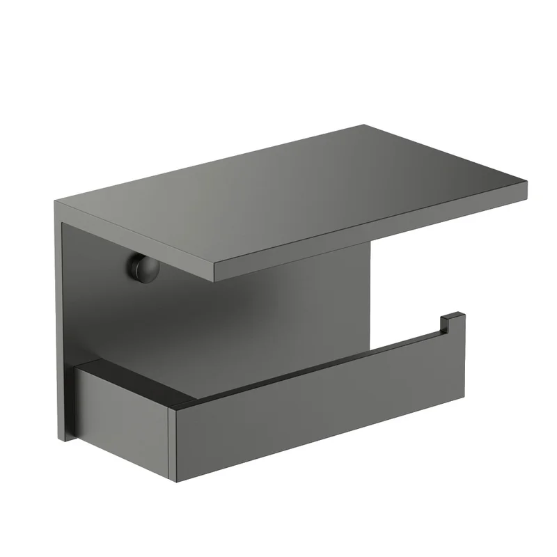 Держатель туалетной бумаги Timo Petruma 15243/18 черное золото