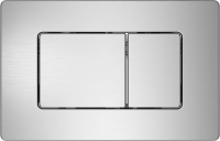 Клавиша для инсталляции Grossman Classic 700.K31.04.12M.12M для унитаза, нержавеющая сталь, хром сатиновый