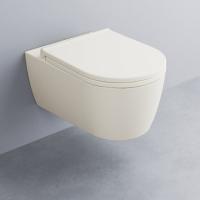 Унитаз подвесной Cielo Smile SMVSNWK TL безободковый, без сиденья, цвет Talco