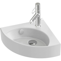 Раковина Jacob Delafon Odeon Rive Gauche 48 EGP112-00 Белая