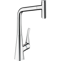Смеситель для кухни Hansgrohe Metris Select M71 73807000, хром