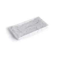 Лоток Bertocci Carrarino 124 4705 0000 вогнутый настольный 24х2х12см., цвет: белый мрамор