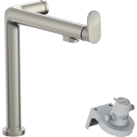 Смеситель для кухни с подключением к фильтру Hansgrohe Aqittura M91 FilterSystem 240 76804800, сталь